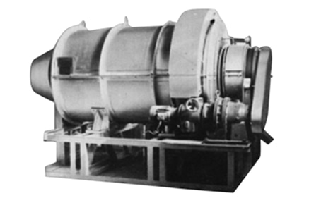 回転式焼鈍用雰囲気炉（硬貨の焼鈍用）